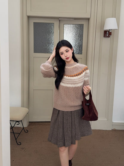 Loro 25fw knitted sweater