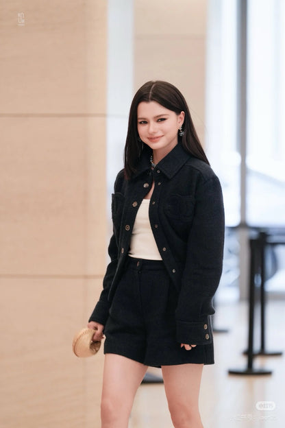 Chan 25fw woolen short