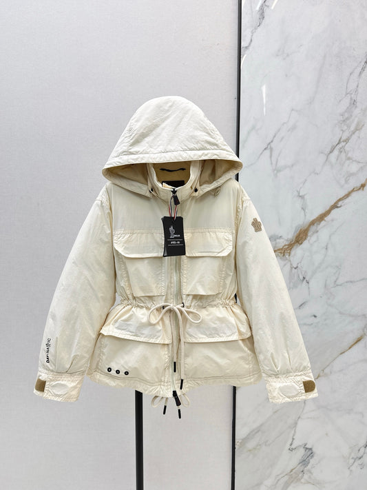 Monc 25fw hooded down jacket
