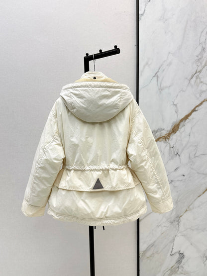 Monc 25fw hooded down jacket