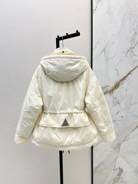 Monc 25fw hooded down jacket