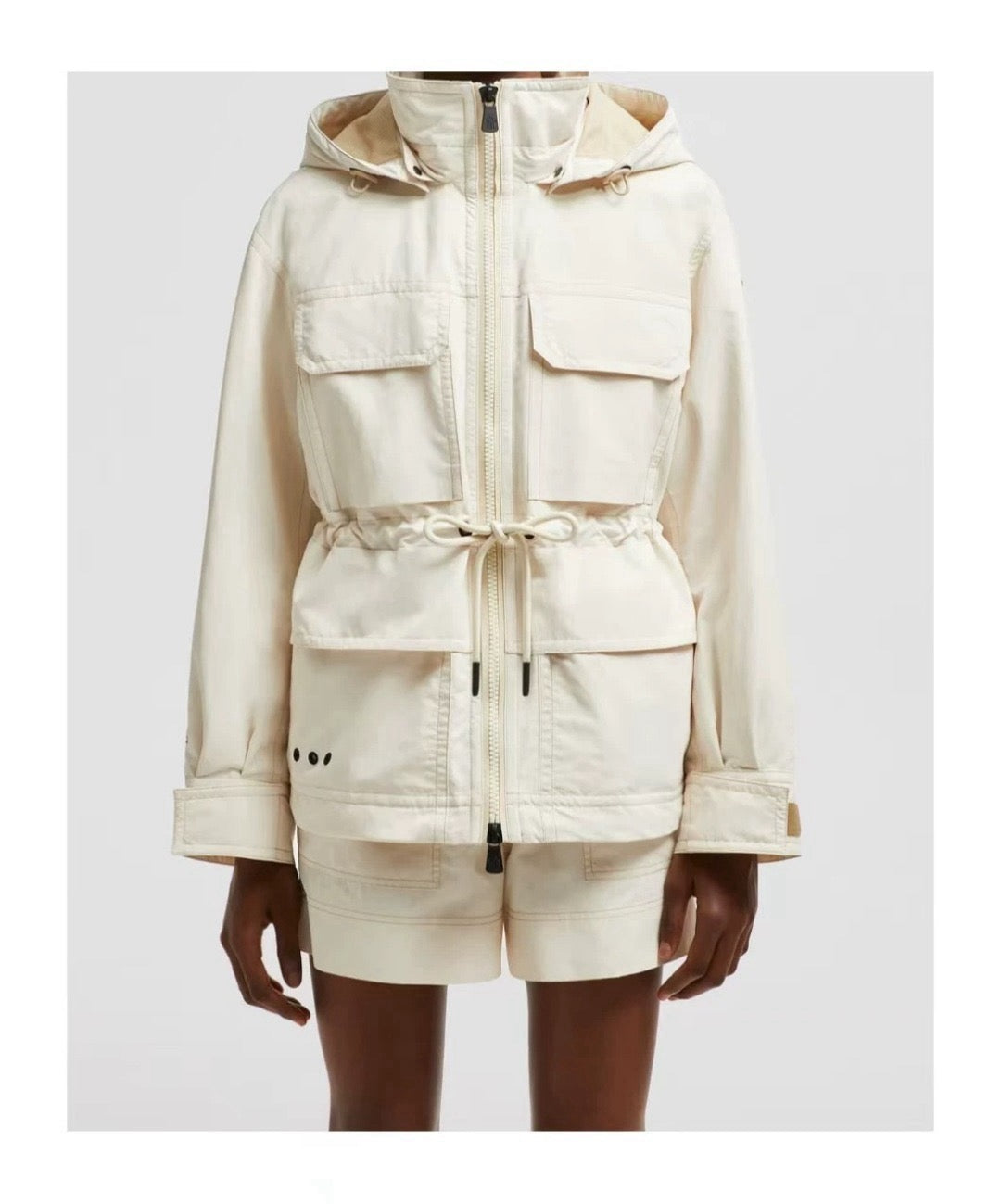 Monc 25fw hooded down jacket