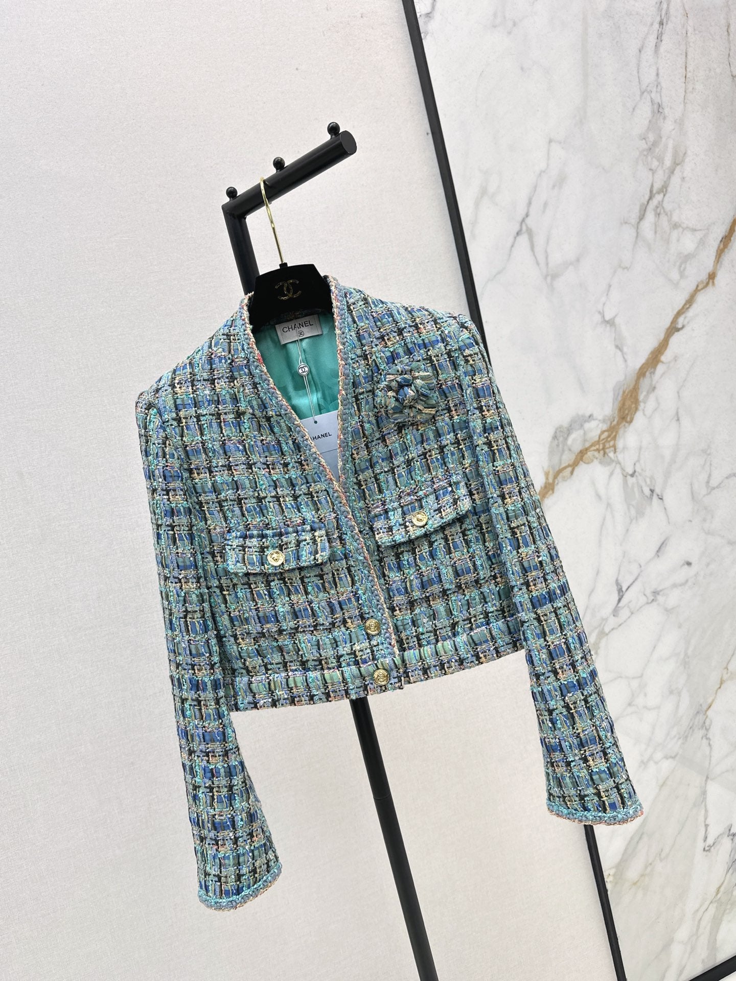 Chan 25fw tweed jacket