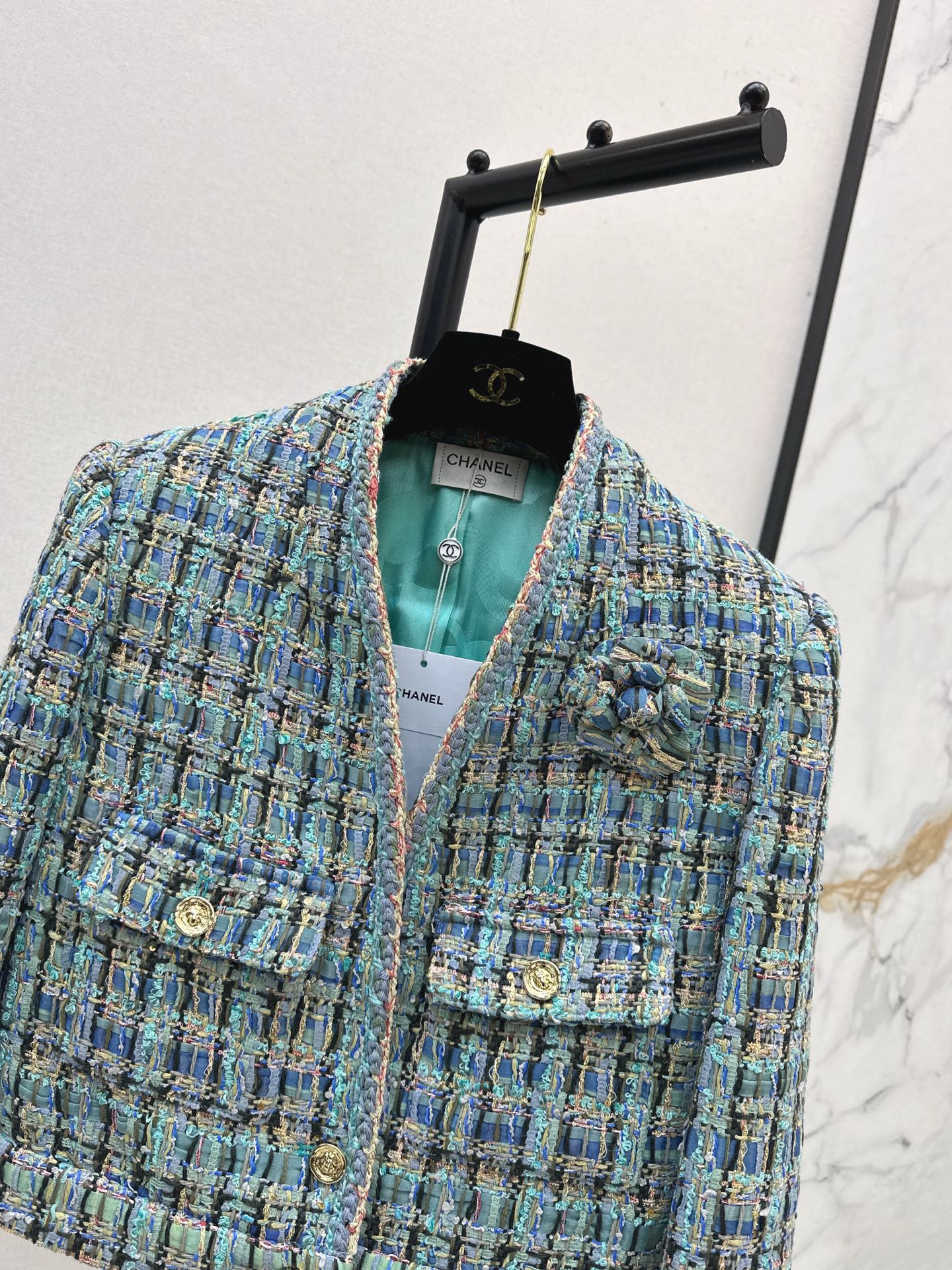 Chan 25fw tweed jacket