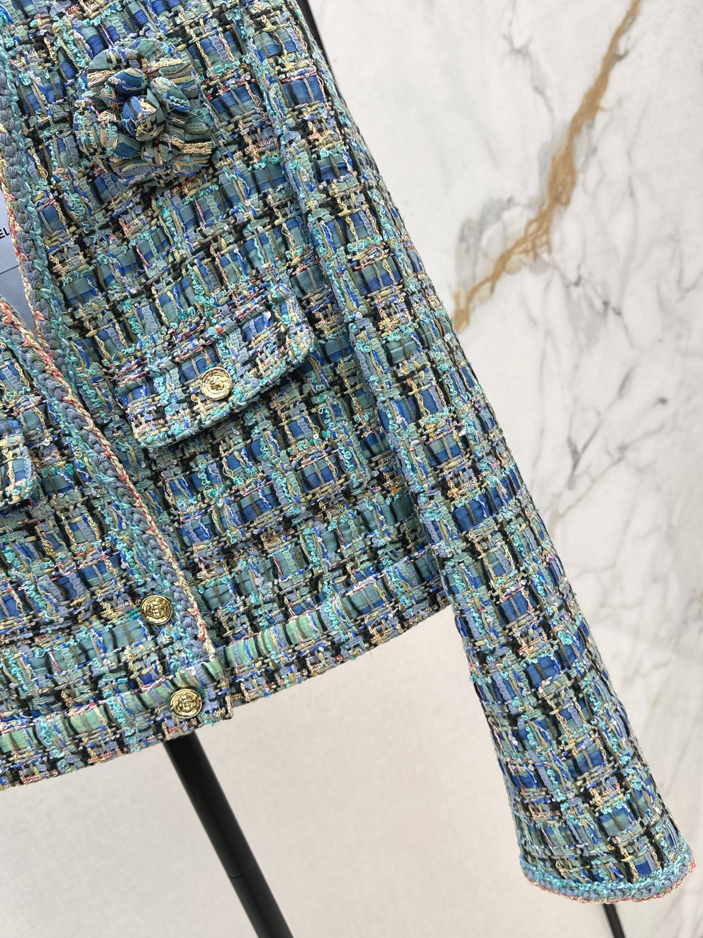 Chan 25fw tweed jacket