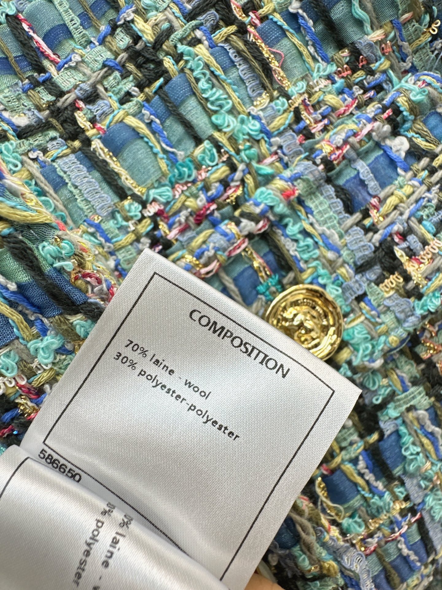 Chan 25fw tweed jacket