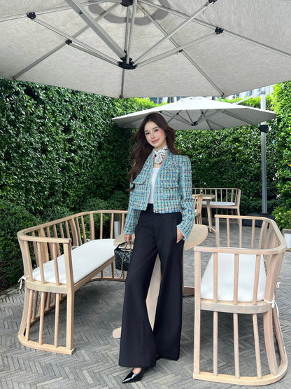 Chan 25fw tweed jacket