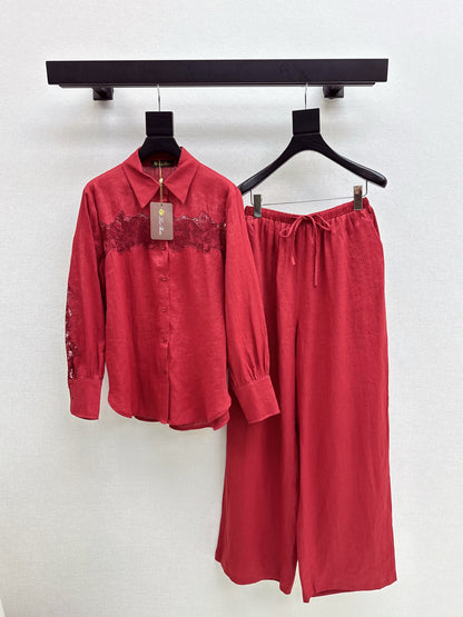 Loro 25fw shirt pants set