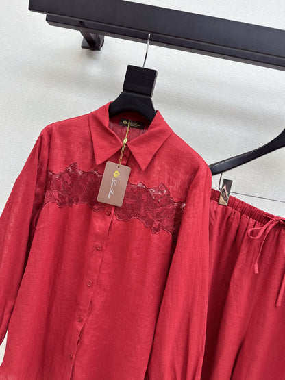 Loro 25fw shirt pants set