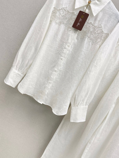 Loro 25fw shirt pants set