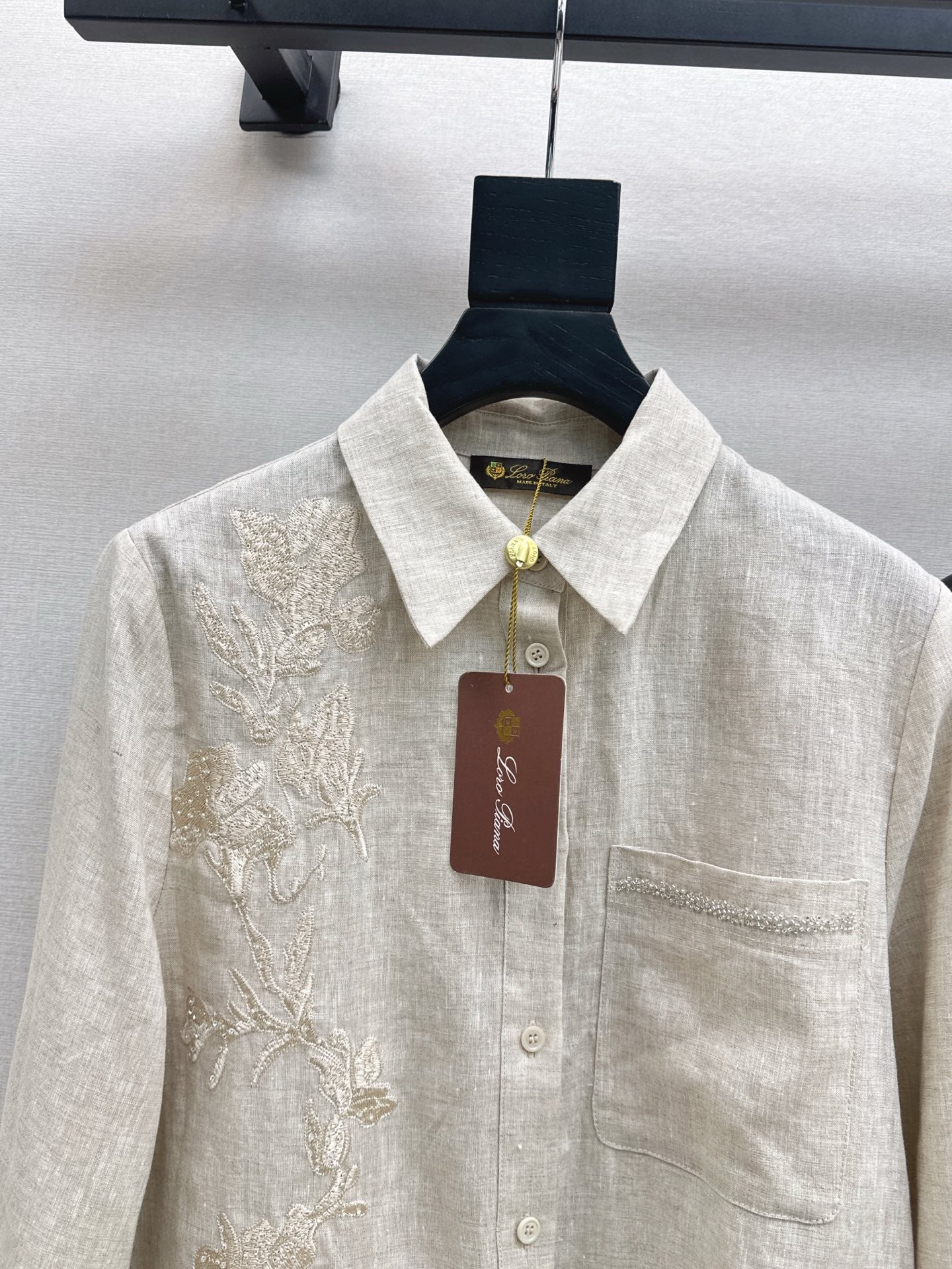 Loro 25fw embroidery suit