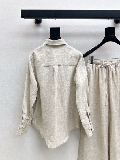 Loro 25fw embroidery suit