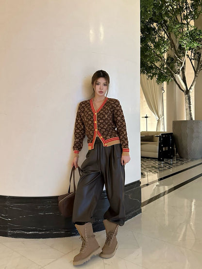 Loui 25fw v-neck cardigan