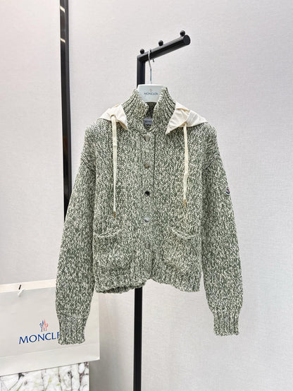 Monc 25fw knitted jacket