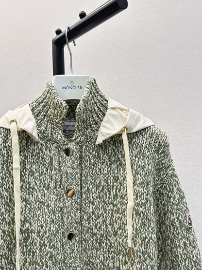 Monc 25fw knitted jacket