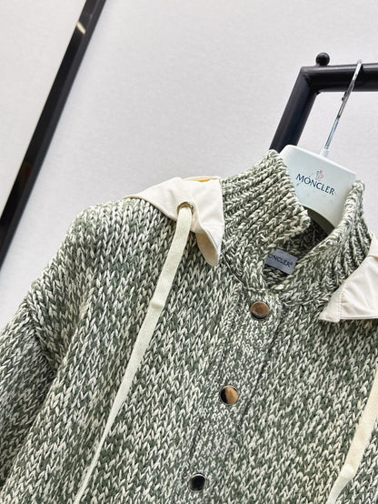 Monc 25fw knitted jacket