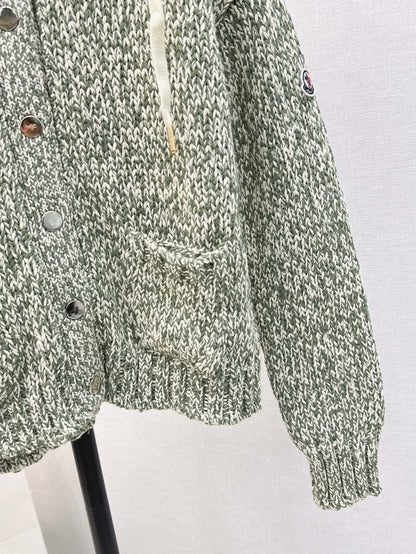 Monc 25fw knitted jacket