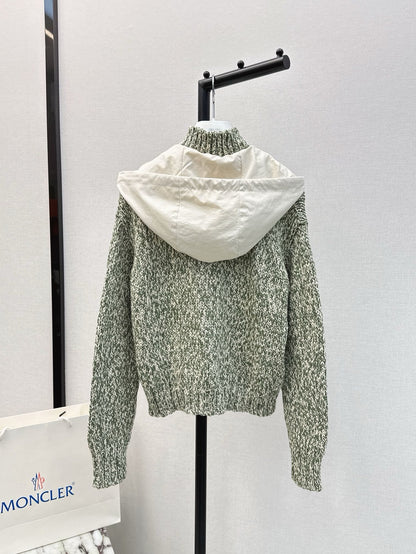 Monc 25fw knitted jacket