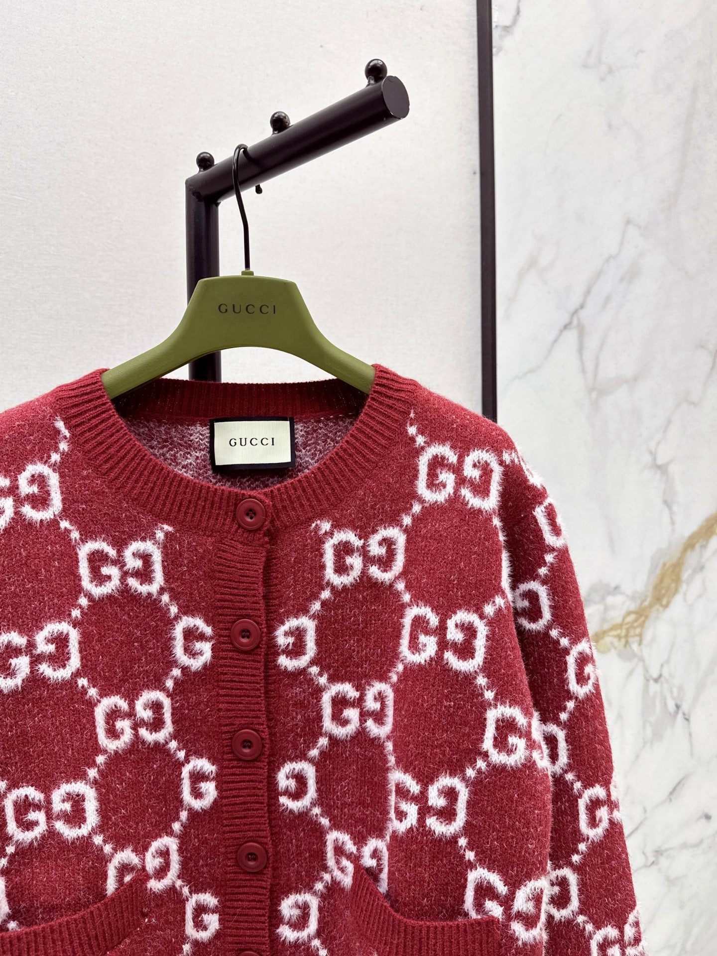 Gucc 25fw round neck jacket