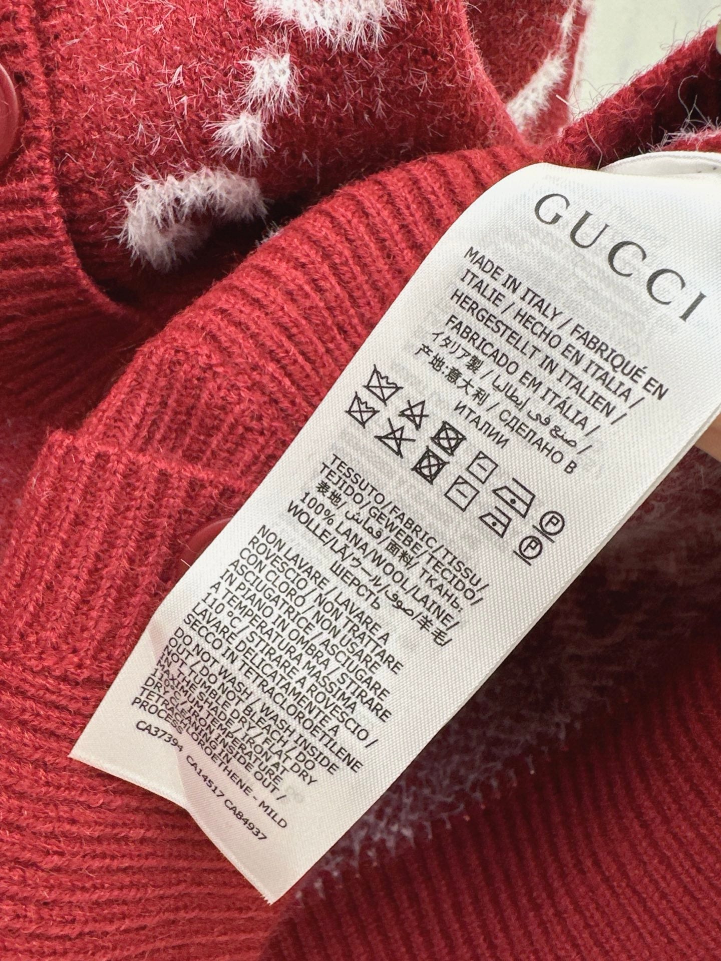 Gucc 25fw round neck jacket