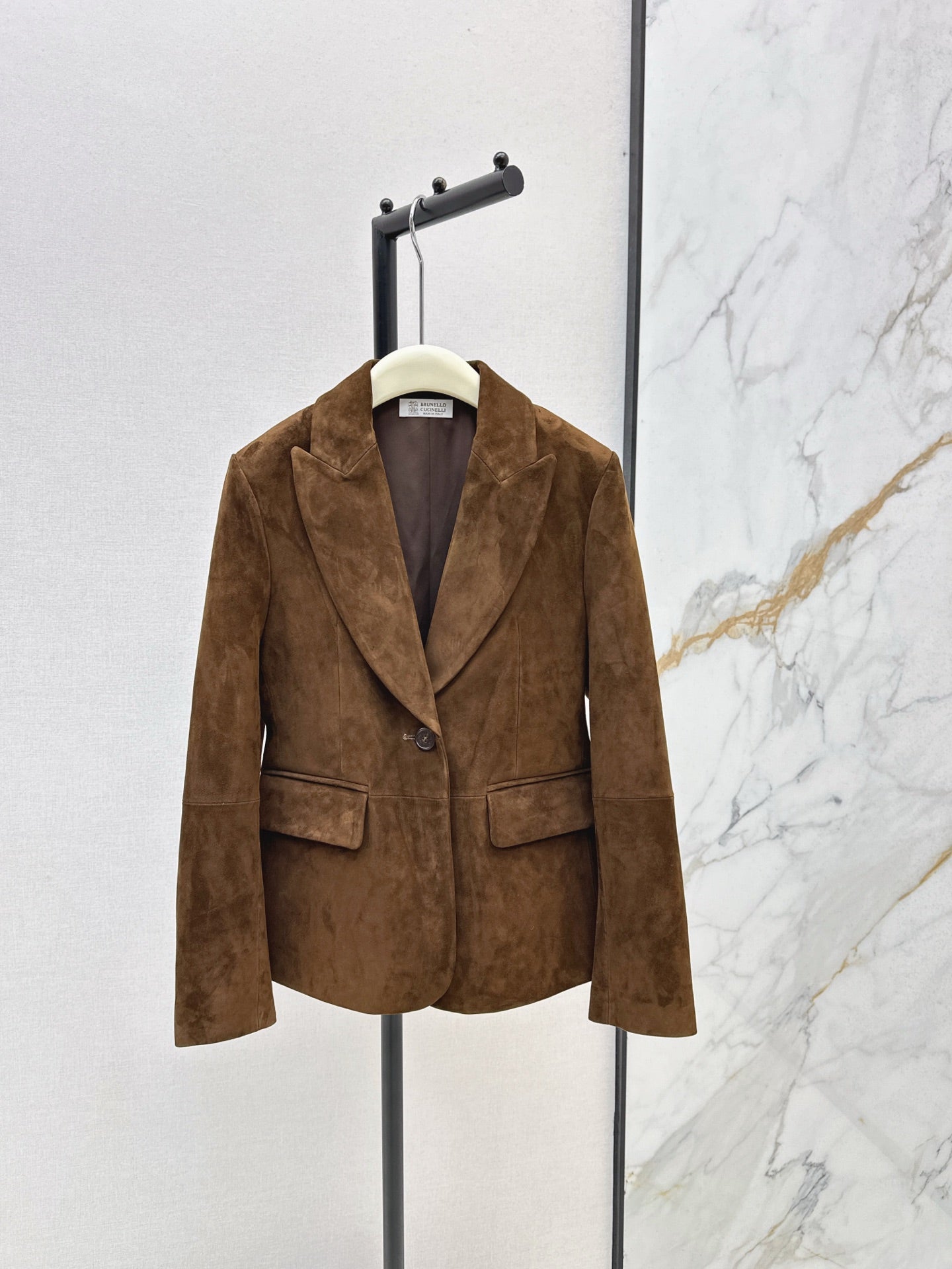 Brun 25fw suede blazer