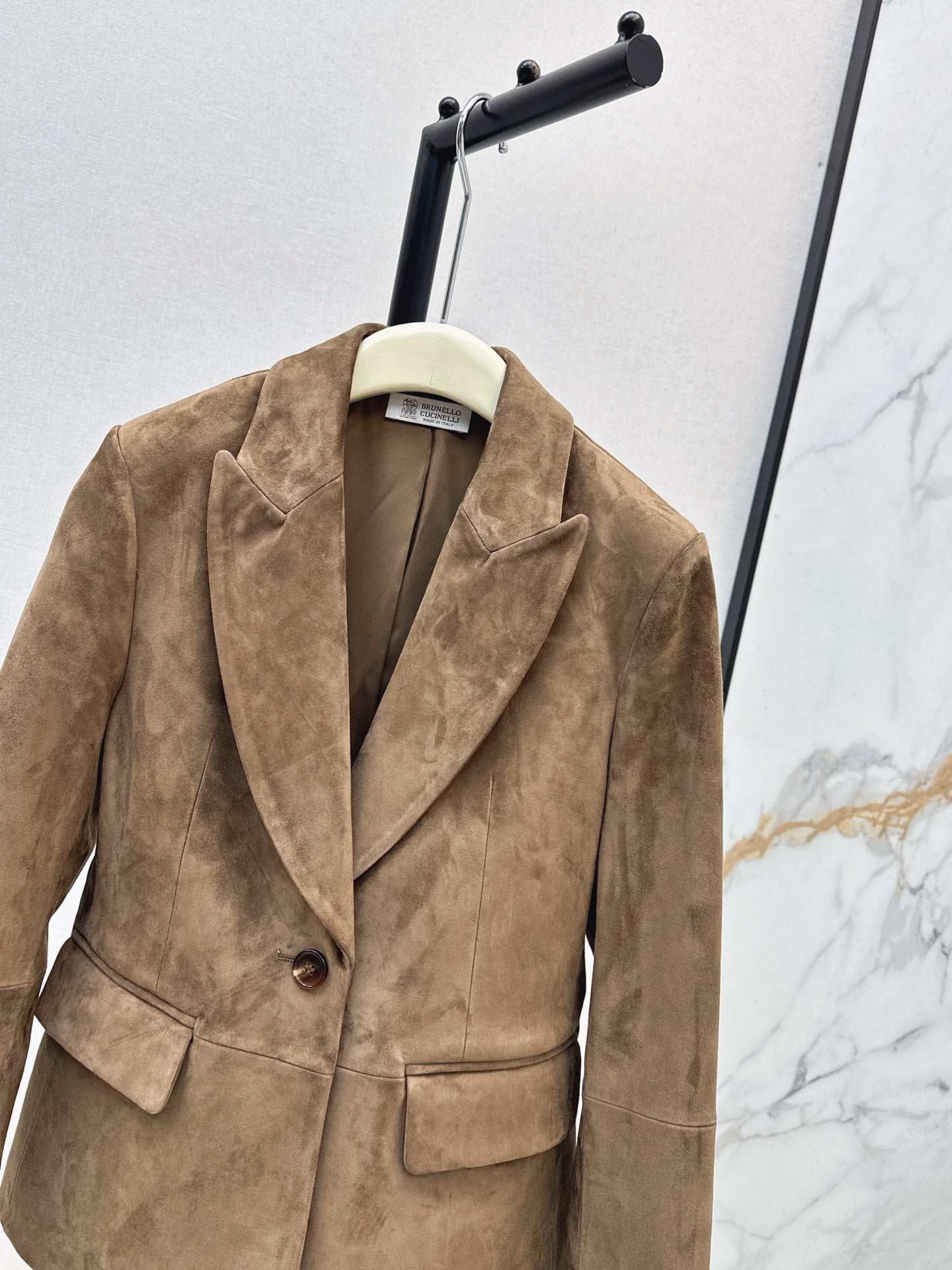 Brun 25fw suede blazer