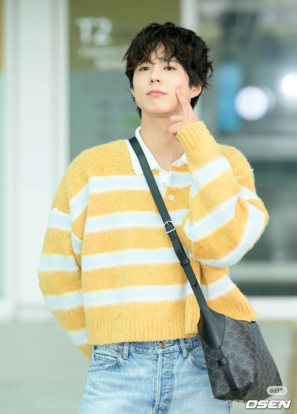 Celi 25fw tripe sweater