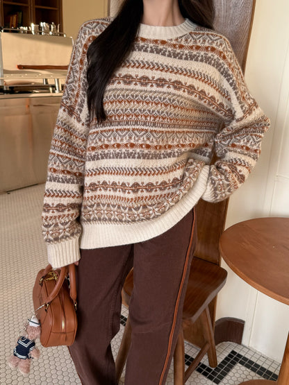 Loro 25fw knitted sweater