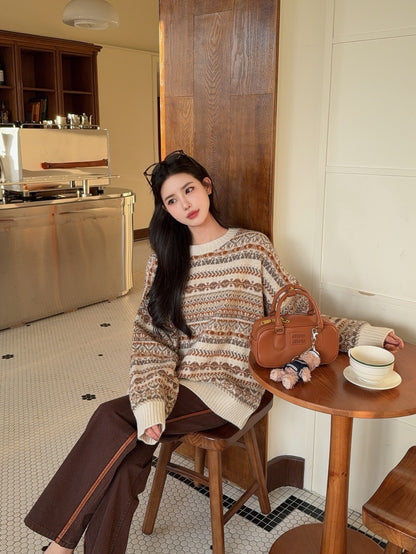 Loro 25fw knitted sweater