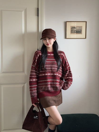Loro 25fw knitted sweater