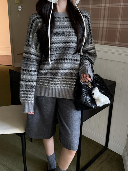 Loro 25fw knitted sweater