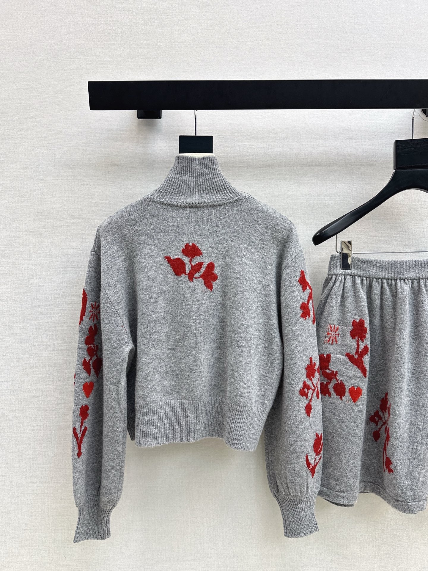 Chan 25fw sweater skirt set