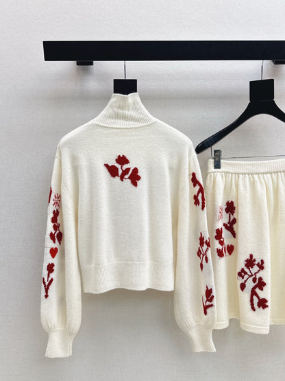 Chan 25fw sweater skirt set