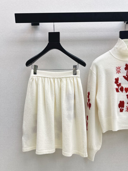 Chan 25fw sweater skirt set