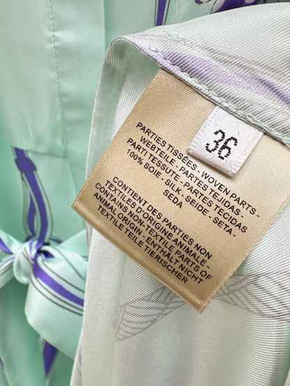 Herm 25fw silk dress