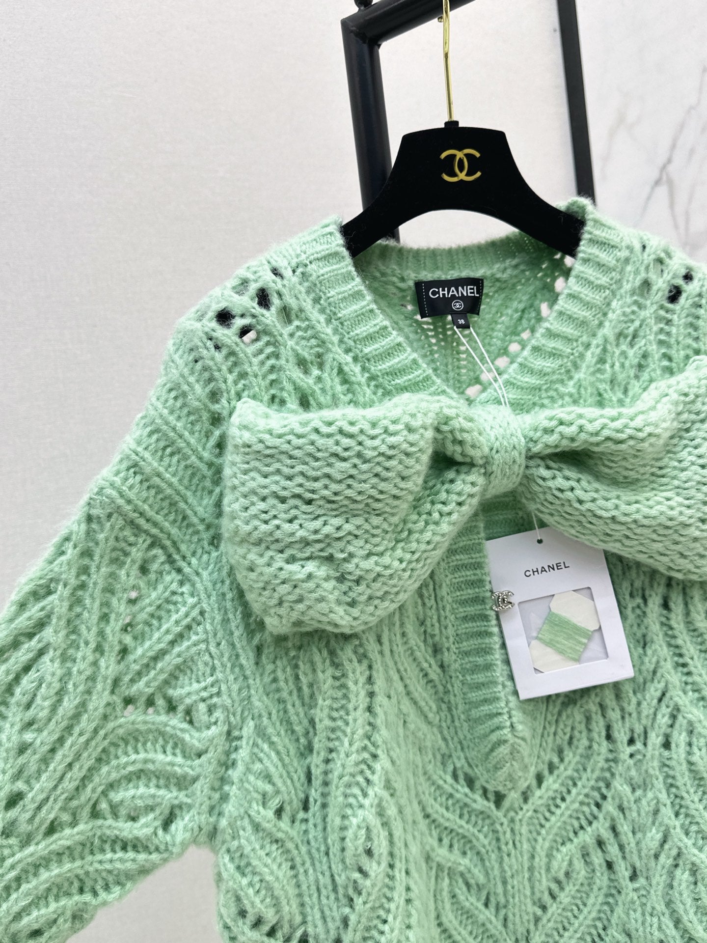 Chan 25fw knitted dress