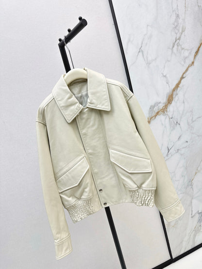 LM 25fw cowhide biker jacket