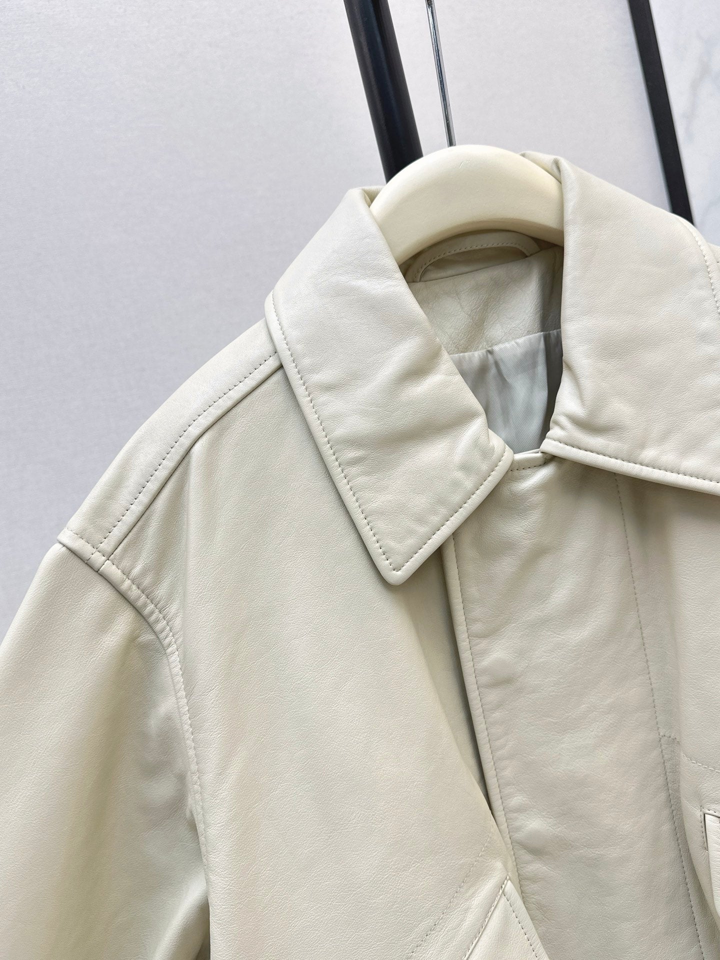 LM 25fw cowhide biker jacket