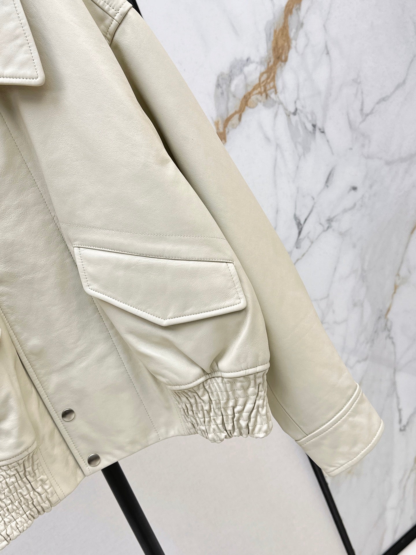 LM 25fw cowhide biker jacket