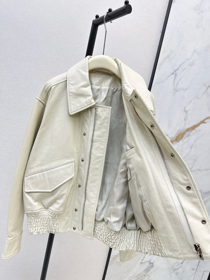 LM 25fw cowhide biker jacket