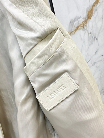 LM 25fw cowhide biker jacket