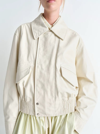 LM 25fw cowhide biker jacket