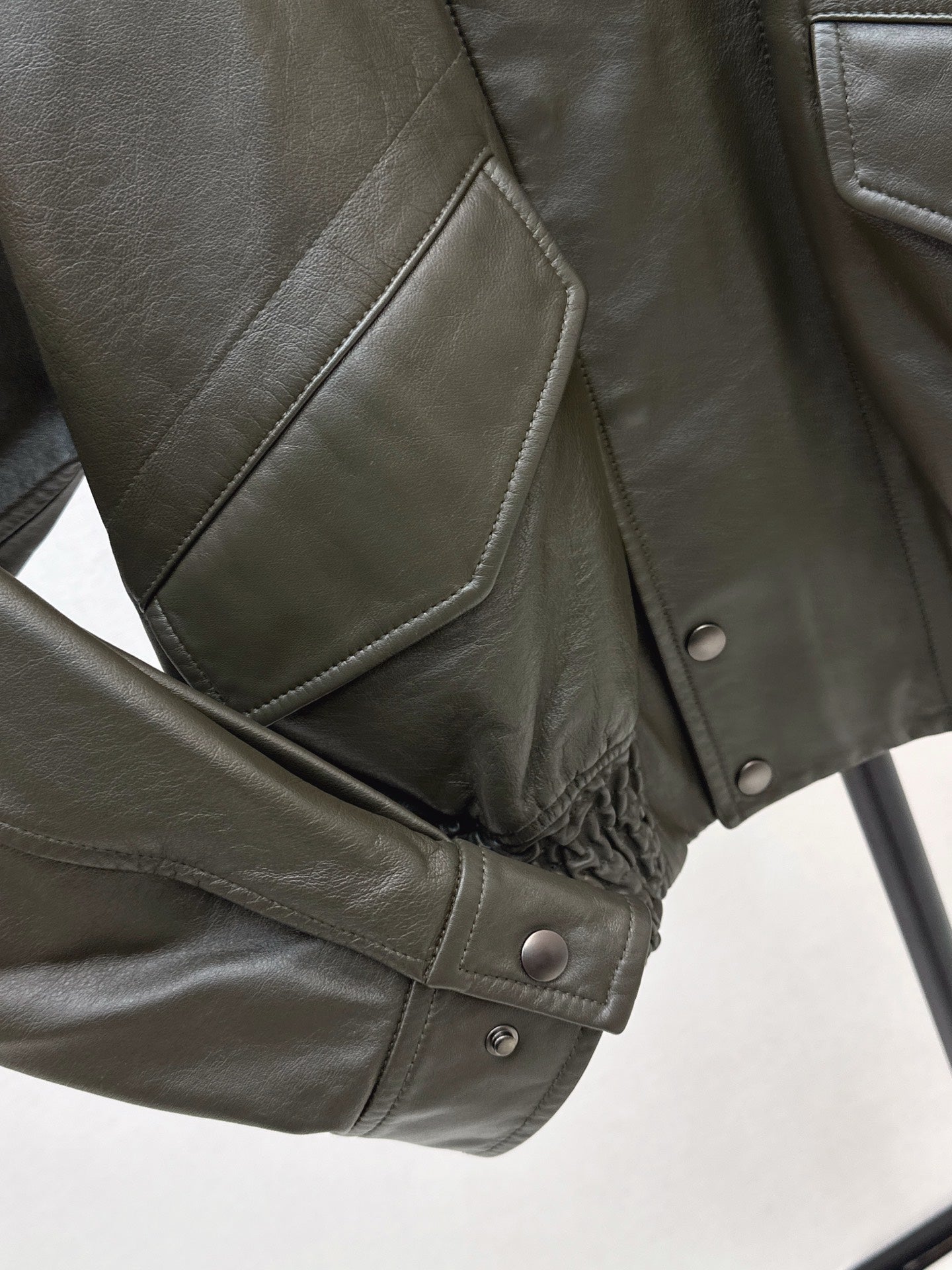 LM 25fw cowhide biker jacket