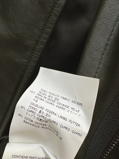 LM 25fw cowhide biker jacket