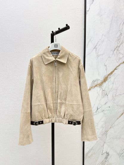 Loe 25fw leather jacket