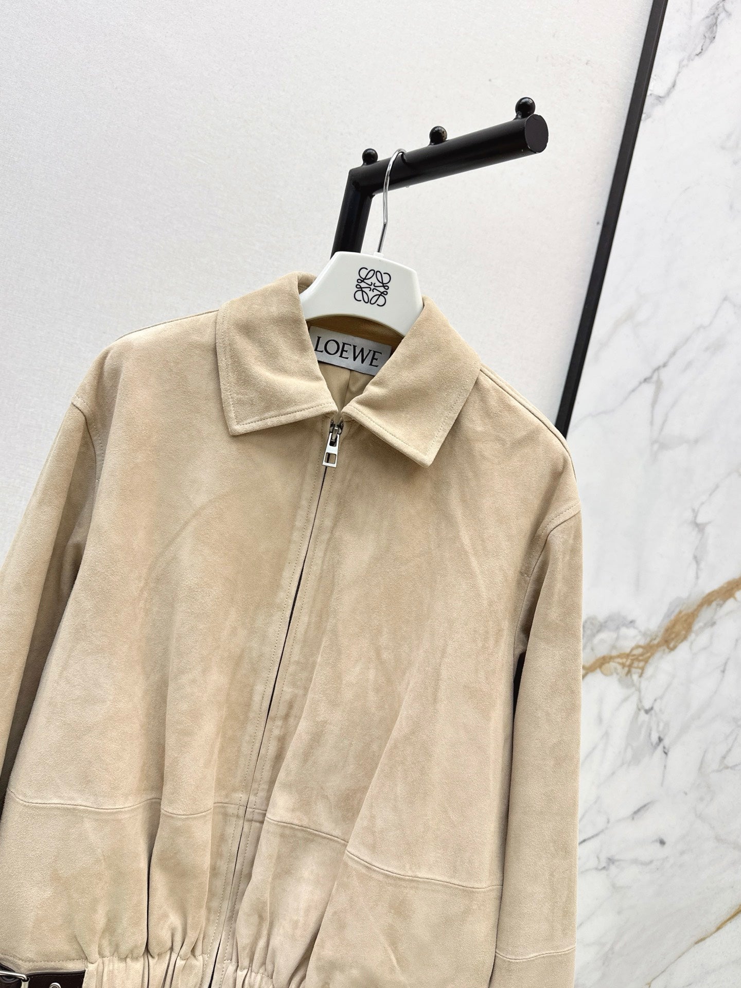 Loe 25fw leather jacket