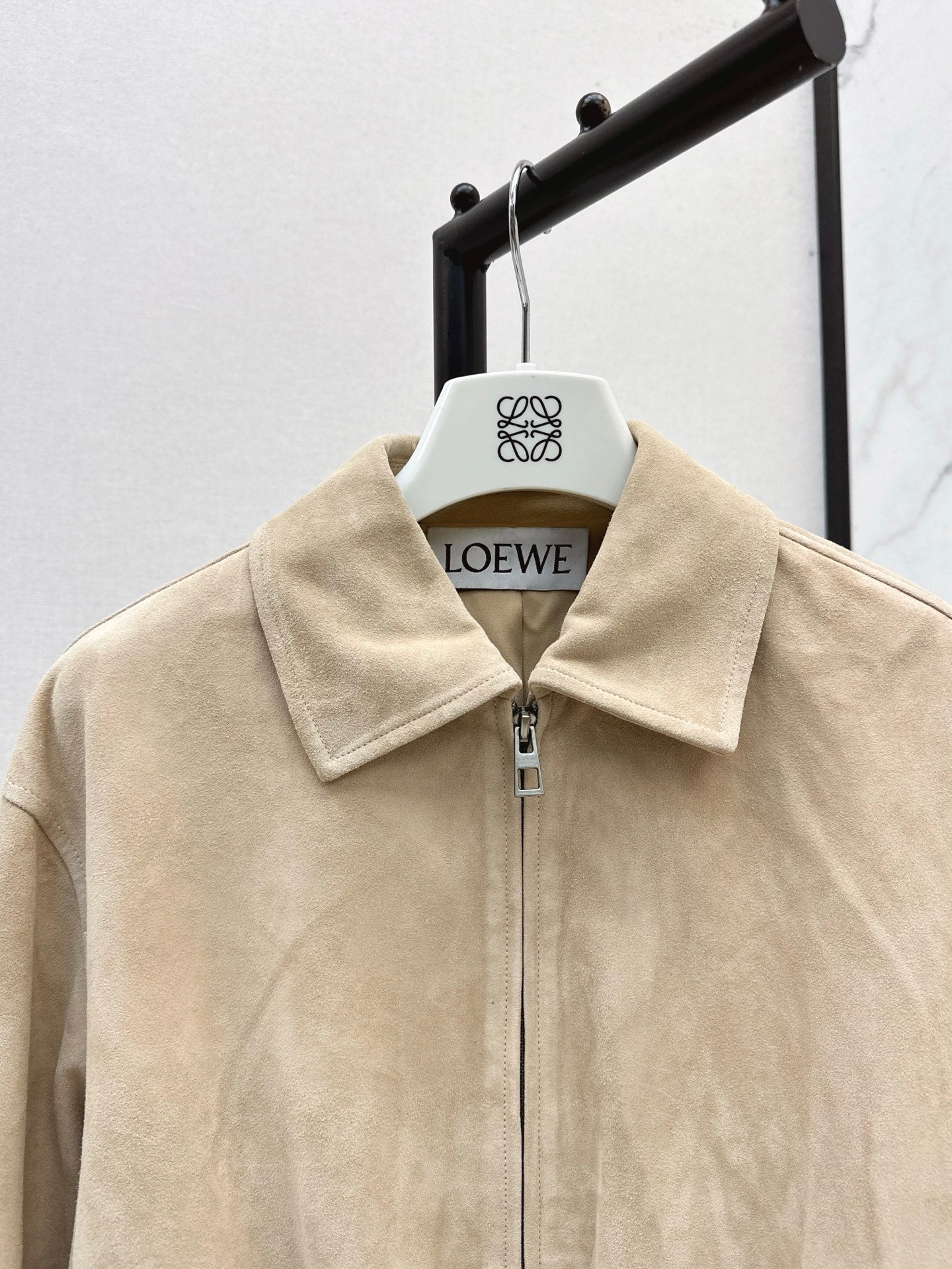 Loe 25fw leather jacket