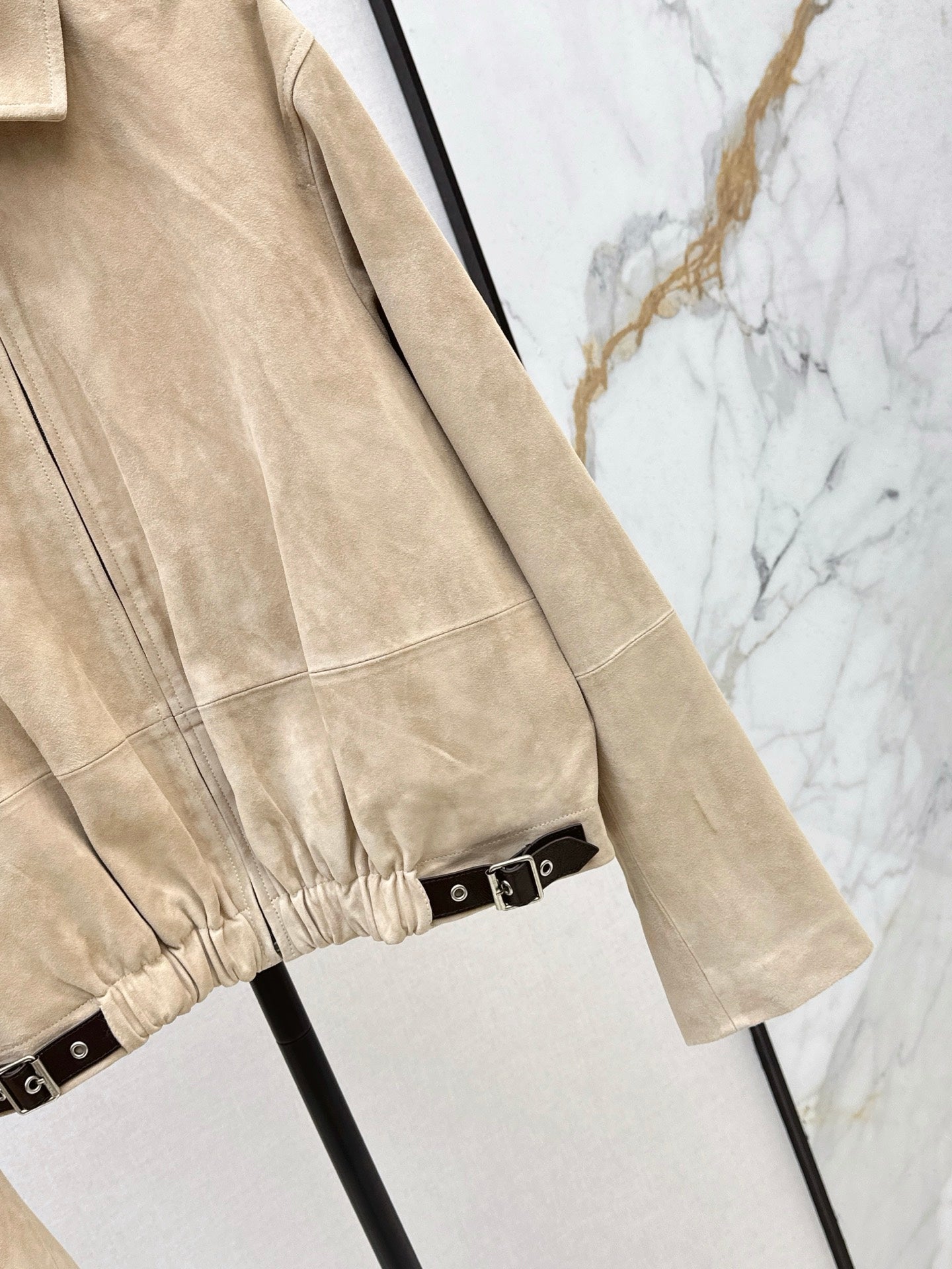 Loe 25fw leather jacket