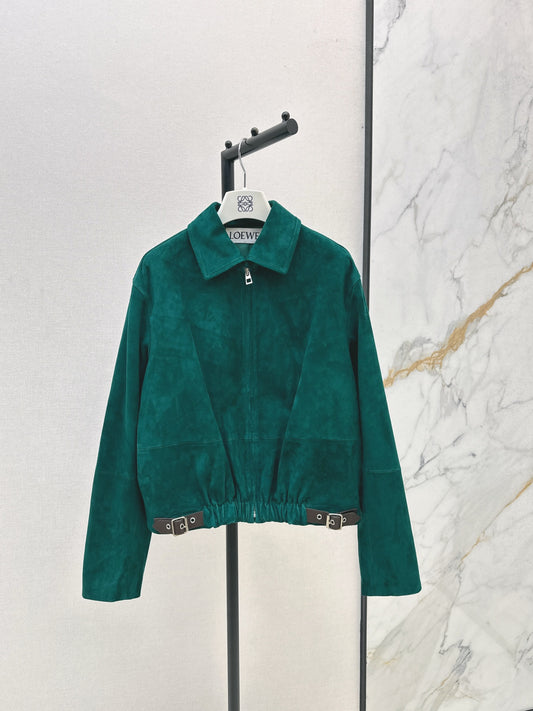 Loe 25fw leather jacket