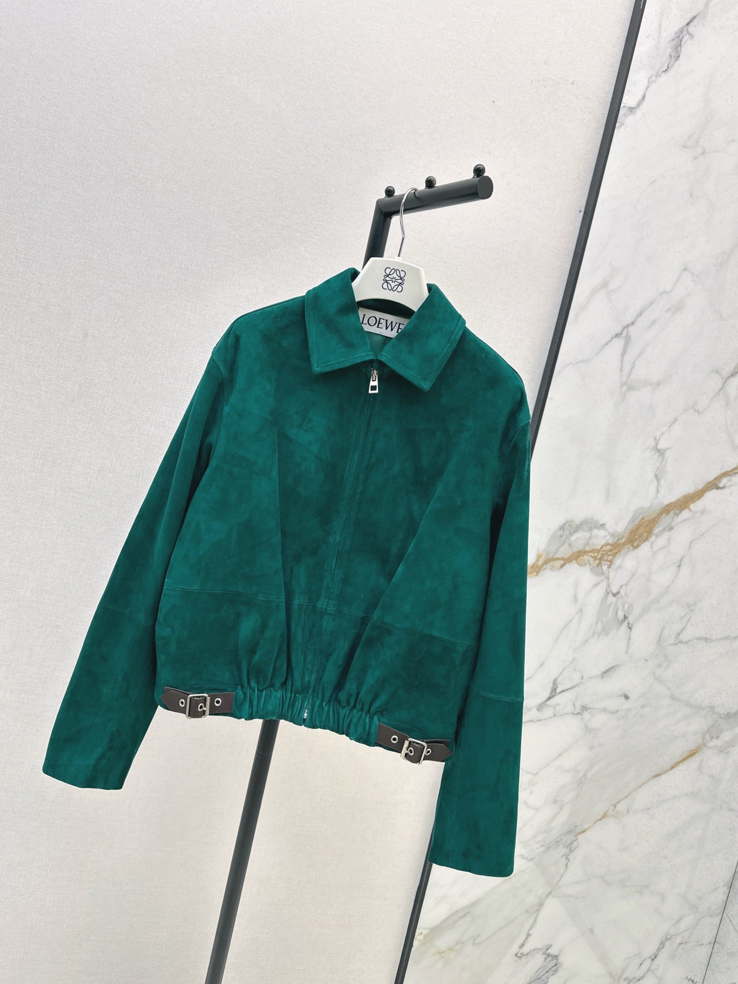 Loe 25fw leather jacket